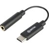 Adapter USB Typ C - Jack 3.5 mm BOYA BY-K4 0.06 m Gniazdo (żeńskie) Jack 3.5 mm