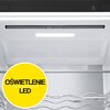 Lodówka LG GBV5250CEP No Frost 203cm Czarny mat LinearCooling DoorCooling+ Funkcje Zmiana kierunku otwierania drzwi, Sterowanie smartfonem, Szybkie chłodzenie, Szybkie zamrażanie