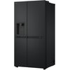 Lodówka LG GSLC40EPPE Side by Side 179cm Czarna NatureFresh Wyświetlacz Wewnętrzny