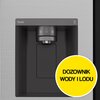 Lodówka LG GSGV80PYLL Side by Side 179cm Srebrna Podajnik wody Kolor producenta Srebrny