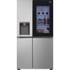 Lodówka LG GSGV80PYLL Side by Side 179cm Srebrna Podajnik wody Licowane drzwi Nie