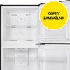 Lodówka MPM-216-CF-28 No Frost 142cm Czarna Zmiana kierunku otwierania drzwi Tak