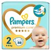 Pieluchy PAMPERS Premium Care Rozmiar 2 (176 szt.) Waga dziecka [kg] 4 - 8
