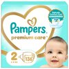 Pieluchy PAMPERS Premium Care 2 (136 szt.) Liczba sztuk w opakowaniu 136