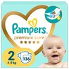 Pieluchy PAMPERS Premium Care 2 (136 szt.)