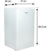 Lodówka RAVANSON LKK-90E 84.5cm Biała Liczba drzwi 1