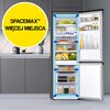 Lodówka SAMSUNG RB38C602DSA AI No Frost 203cm Metaliczny grafit Bezszronowa (No Frost) Pełny No Frost