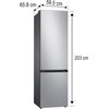 Lodówka SAMSUNG RB38C602DSA AI No Frost 203cm Metaliczny grafit Funkcje dodatkowe All Around Cooling