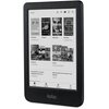 Czytnik e-booków KOBO Clara BW 6", Podświetlany ekran, Wi-Fi, Bez reklam Czarny Pamięć wbudowana [GB] 16