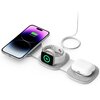 Ładowarka indukcyjna TECH-PROTECT QI15W-A32 3w1 Magnetic MagSafe 15W Biało-szary Moc [W] 5