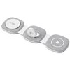 Ładowarka indukcyjna TECH-PROTECT QI15W-A32 3w1 Magnetic MagSafe 15W Biało-szary Dedykowany model Apple MagSafe