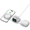 Ładowarka indukcyjna TECH-PROTECT QI15W-A32 3w1 Magnetic MagSafe 15W Biało-szary Moc [W] 15
