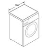 Pralka BOSCH WUU28T10PL 9 kg 1400 obr EcoSilence Drive, SpeedPerfect Kierunek otwierania drzwi W lewo