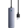 Hub BASEUS UltraJoy Lite 4w1 2 m USB 3.2 Gen. 1, Pasywny Szary Typ Pasywny