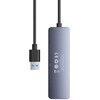 Hub BASEUS UltraJoy Lite 4w1 2 m USB 3.2 Gen. 1, Pasywny Szary Liczba portów ładujących [szt.] 1