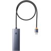Hub BASEUS UltraJoy Series Lite 0.5 m USB 3.2 Gen. 1, Pasywny Szary
