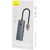 Hub BASEUS UltraJoy Series Lite BS-OH109 USB 3.2 Gen. 1, Pasywny Szary Liczba portów ładujących [szt.] 1