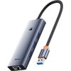 Hub BASEUS UltraJoy Series Lite BS-OH109 USB 3.2 Gen. 1, Pasywny Szary Dodatkowe informacje Baseus Cooling Technology (BCT)