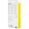 Hub BASEUS UltraJoy Series 5w1 0.22 m USB Typu C, Pasywny Szary Interfejs USB Typu C