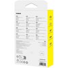 Hub BASEUS UltraJoy Lite 4w1 0.15 m USB 3.2 Gen. 1, Pasywny Szary Interfejs USB 3.2 Gen. 1
