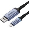 Kabel USB-C - DisplayPort BASEUS 2 m Czarny Typ DisplayPort - USB Typ-C