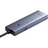 Hub BASEUS UltraJoy Series Lite USB-C BS-OH109 USB Typu C, Pasywny Szary Dodatkowe informacje Baseus Cooling Technology (BCT)