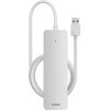 Hub BASEUS UltraJoy Lite 4w1 1 m USB 3.2 Gen. 1, Pasywny Biały Typ Pasywny