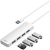 Hub BASEUS UltraJoy Lite 4w1 1 m USB 3.2 Gen. 1, Pasywny Biały Dodatkowe informacje Plug&Play