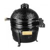Grill węglowy MIRPOL GRILL CER CL-16T 33.5 cm Kształt rusztu głównego Okragły