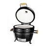Grill węglowy MIRPOL GRILL CER CL-16T 33.5 cm Pokrywa Tak