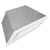 Okap AFRELLI Prima Glass Centrale 90 Biały 526m3/h 60dB klasa B Timer Filtr przeciwtłuszczowy Aluminiowy