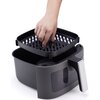 Air Fryer Frytkownica beztłuszczowa HISENSE HAF1900D z okienkiem do obserwacji postępów gotowania Funkcje dodatkowe Automatyczne wyłączenie