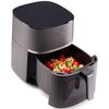 Air Fryer Frytkownica beztłuszczowa HISENSE HAF1900D z okienkiem do obserwacji postępów gotowania Funkcje dodatkowe Suszenie
