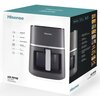 Air Fryer Frytkownica beztłuszczowa HISENSE HAF1900D z okienkiem do obserwacji postępów gotowania Frytkownica beztłuszczowa Tak