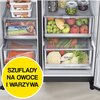 Lodówka LG GSGV80EPLL Side by Side 179cm Czarna Podajnik wody Zmiana kierunku otwierania drzwi Nie
