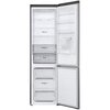 Lodówka LG GBF62PZHMN No Frost 203cm Srebrna Dystrybutor wody NatureFresh Moist Balance Crisper Funkcje Zmiana kierunku otwierania drzwi, Sterowanie smartfonem, Szybkie chłodzenie, Szybkie zamrażanie, Komora zero, Dystrybutor wody