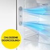 Lodówka LG GBF62PZHMN No Frost 203cm Srebrna Dystrybutor wody NatureFresh Moist Balance Crisper Położenie zamrażarki Na dole