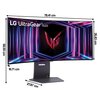 Monitor LG UltraGear 34GS95QE-B.AEU 34" OLED 3440x1440px 240Hz 0.03 ms [GTG] Curved Przeznaczenie Dla gracza