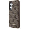 Etui GUESS 4G Metal Gold Logo do Samsung Galaxy S24 Brązowy Seria telefonu Galaxy S