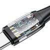 Kabel USB/USB-C - USB-C/MicroUSB/Lightning USAMS U85 100W PD Fast Charge 2 m Czarny Gwarancja 24 miesiące