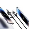 Kabel USB/USB-C - USB-C/MicroUSB/Lightning USAMS U85 100W PD Fast Charge 2 m Czarny Złącze 1 USB-A