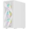Obudowa GENESIS Diaxid 605 ARGB Biały Standard płyty głównej microATX