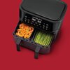 Air Fryer Frytkownica beztłuszczowa NUTRIBULLET Twin Drawer NBA081B 8l z podwójnym koszem Typ Frytkownica beztłuszczowa