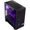 Obudowa MODECOM Volcano Perun Apex ARGB Midi Czarny Podświetlenie ARGB