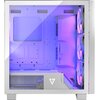 Obudowa MODECOM Volcano Perun Apex ARGB Midi Biały Złącza USB 3.0 Type-C x 1, USB 3.0 x 2, Wejście mikrofonowe x 1, Wyjście słuchawkowe/głośnikowe x 1