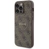 Etui GUESS 4G Collection Leather Metal Logo do Apple iPhone 14 Pro Max Brązowy Seria telefonu iPhone