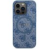 Etui GUESS 4G Collection Leather Metal Logo MagSafe do Apple iPhone 14 Pro Niebieski Model telefonu iPhone 14 Pro