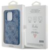 Etui GUESS 4G Collection Leather Metal Logo MagSafe do Apple iPhone 14 Pro Niebieski Marka telefonu Apple