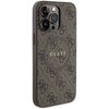 Etui GUESS 4G Collection Leather Metal Logo MagSafe do Apple iPhone 15 Pro Max Brązowy Kompatybilność Apple iPhone 15 Pro Max