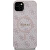 Etui GUESS 4G Collection Leather Metal Logo MagSafe do Apple iPhone 14 Plus/15 Plus Różowy Model telefonu iPhone 14 Plus